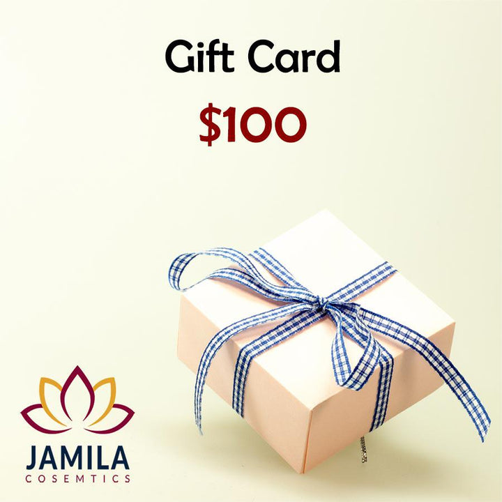 $100 Gift Card by Jamila Cosmetics